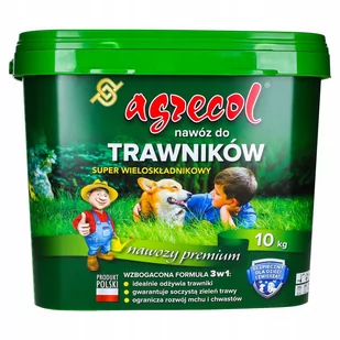 Agrecol Nawóz do Trawników Wieloskładnikowy 10 kg - Nawozy ogrodnicze - miniaturka - grafika 1