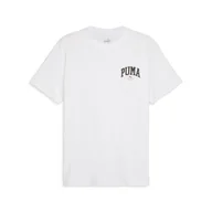 Koszulki sportowe męskie - Męska koszulka PUMA SQUAD PUMA White - miniaturka - grafika 1