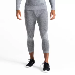 Dare 2b - Męskie Legginsy Termiczne In The Zone 3/4 Ciemnoszary, Rozmiar: XL/2XL - Spodnie sportowe męskie - miniaturka - grafika 1
