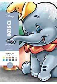 Disney. Dzieci. Zagadkowe rysunki. Art therapy. Kolorowanka antystresowa - Poradniki hobbystyczne - miniaturka - grafika 1