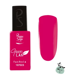 Peggy Sage Green Lak, lakier do paznokci utwardzany lampą UV/LED, fuchsia, 10ml - Lakiery do paznokci - miniaturka - grafika 1
