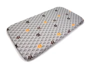 Prześcieradła dla dzieci - PRZEŚCIERADŁO 80x200 cm Z GUMKĄ DO ŁÓŻKA BAWEŁNA Kerstin - miniaturka - grafika 1