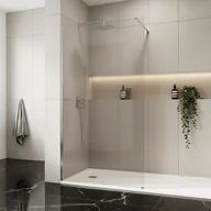 Kabiny prysznicowe - Rea Ścianka prysznicowa Rea Flexi Transparent / Chrome 100 - miniaturka - grafika 1