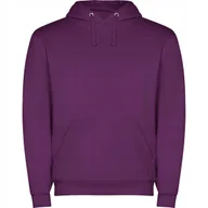 Bluzy dla dziewczynek - Bluza Dziecięca Dresowa z Kapturem JAKOŚĆ ROLY Capucha SU1087 FIOLET 140 - miniaturka - grafika 1