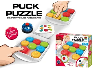 Gra Logiczna SZYBKIE KRĄŻKI Puck Puzzle Karty, Dzwonek, Zręcznościowa - Łamigłówki - miniaturka - grafika 7