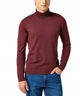 Swetry męskie - Golf Wrangler TURTLENECK 112357295 Dahlia XXL - miniaturka - grafika 1