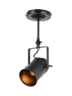 Lampy sufitowe - Gemma - lampa sufitowa czarna. 1xE27 638001-02 - miniaturka - grafika 1