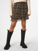 Spódnice - Vila - Spódnica damska VIFalia, czarny|wielokolorowy|beżowy - miniaturka - grafika 1