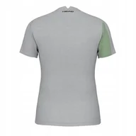 Koszulki i topy damskie - Koszulka damska Head Play Tech T-Shirt Women celery green/grey L - miniaturka - grafika 1