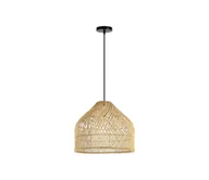 Lampy sufitowe - Immax 08264L - Żyrandol na lince PELO 1xE27/40W/230V śr. 40 cm rattan - miniaturka - grafika 1