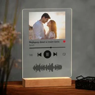 Ramki na zdjęcia - Lampka ramka XL z wydrukiem na szkle akrylowym i podświetleniem LED - miniaturka - grafika 1