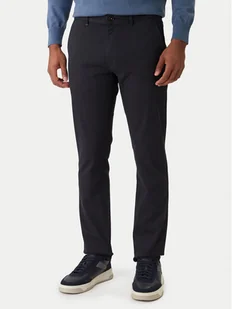 BOSS Chinosy 50547719 Czarny Slim Fit - Spodnie męskie - miniaturka - grafika 1