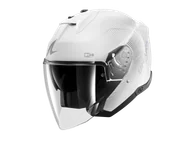 Kaski motocyklowe - Kask Otwarty Shark Skwal I3 Jet Sp Lyne Złamany Biały/SrebrnyXXL - miniaturka - grafika 1