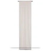 Zasłony - Panel okienny na taśmie marszczącej z naturalnym efektem lnu - miniaturka - grafika 1