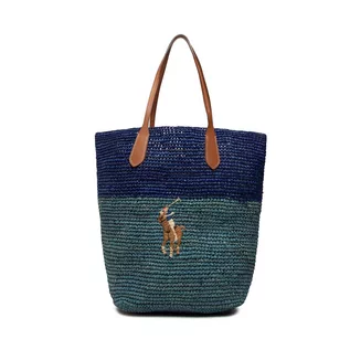 Torebki damskie - Ralph Lauren Torebka POLO Ns Tote 428863149004 Chambray/Navy - grafika 1