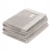 Koce i narzuty dla dzieci - Yosoy Kocyk bambus bawełna Monaco French Light beige - miniaturka - grafika 1