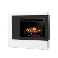 Kominki elektryczne - Kominek elektryczny Warmtec Pulmari wkład Dimplex 26" XHD Optiflame - biały mat, czarny - miniaturka - grafika 1