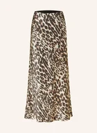 Spódnice - Mrs & Hugs Spódnica Satynowa braun - miniaturka - grafika 1