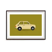 Obrazy i zdjęcia na płótnie - Fiat 126p - miniaturka - grafika 1