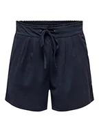 Spodenki damskie - Bestseller A/S Damskie szorty ONLSANIA Frill JRS, Night Sky, XS, Night Sky, XS - miniaturka - grafika 1