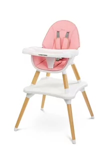 Krzesełko Do Karmienia Tuva Pink - Krzesełka do karmienia - miniaturka - grafika 1