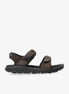 Sandały męskie - Sandały turystyczne męskie Columbia Trailstorm Hiker 2 Strap - bark/black - miniaturka - grafika 1