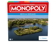 Gry planszowe - Gra planszowa WINNING MOVES Monopoly Edycja Suwałki Wielokolorowy - miniaturka - grafika 1
