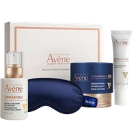 Zestawy kosmetyków damskich - Zestaw Avene Dermabsolu Zaawansowana pielęgnacja ujędrniająca, liftingujący krem na noc, 40 ml + krem wypełniający kontur oka, 15 ml + serum przywracające kontur twarzy, 30 ml - miniaturka - grafika 1