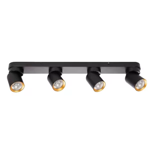 Andy lampa sufitowa (spot) 4xGU10 czarna/złota ML9939 - Lampy sufitowe - miniaturka - grafika 1
