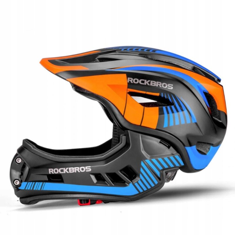 Kask rowerowy Rockbros dla dzieci Szczęka ca-pom S