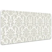 Podkładki na biurko - Mata ochronna na biurko Adamaszkowy wzór 100x50 cm, Dywanomat - miniaturka - grafika 1