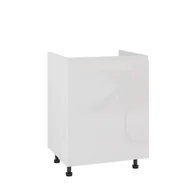 Meble kuchenne - Rimini Szafka Dolna Szuflada Pod Zlewozmywak Blum Dzs-60_Blum Biały Połysk - miniaturka - grafika 1