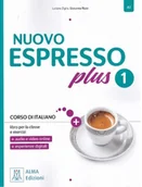 Książki obcojęzyczne do nauki języków - Nuovo Espresso Plus 1 podręcznik + ćwiczenia - miniaturka - grafika 1
