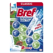 Środki do WC - Bref POWER AKTIV PINE 2X50G (1648605) - miniaturka - grafika 1