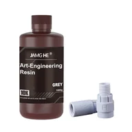 Filamenty i akcesoria do drukarek 3D - żywica do drukarek 3D, podobna do ABS, wytrzymałość zbliżona do inżynieryjnej, SZARA - miniaturka - grafika 1