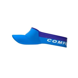 COMPRESSPORT Daszek biegowy ULTRALIGHT VISOR V2 niebieski - Czapki i chusty sportowe damskie - miniaturka - grafika 6