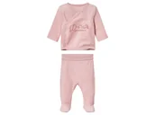 Komplety dla niemowląt - Komplet, Baby Nicki, 2-częściowy, z bio-bawełny (Różowy, 74/80) - miniaturka - grafika 1