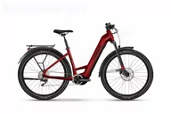 Rowery elektryczne - Haibike Trekking 5 Low red 2023 dynamite red/black - gloss 27,5 cala - miniaturka - grafika 1