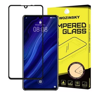 Huawei Szybka pancerne szkło do P30 czarny - Szkła hartowane na telefon - miniaturka - grafika 2