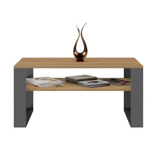 Stolik Kawowy Modern 1p Artisan Noga Antracyt Lumarko! - Ławy i stoliki kawowe - miniaturka - grafika 4