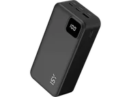 Powerbanki - Powerbank ISY IPP-27000 mAh Czarny - miniaturka - grafika 1