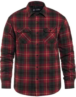 koszula męska HORSEFEATHERS DOUGH INSULATED SHIRT Redwood - Koszule męskie - miniaturka - grafika 1