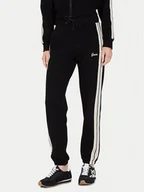 Spodnie sportowe damskie - Guess Spodnie dresowe V5BB17 KCX52 Czarny Regular Fit - miniaturka - grafika 1