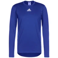 Bluzy sportowe męskie - Koszulka z długim rękawem adidas Techfit - miniaturka - grafika 1