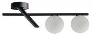 Lampy sufitowe - Sigma 33325 Nowoczesna lampa sufitowa ZOE czarna plafon OP.OŚW. 2PŁ 33325 - miniaturka - grafika 1