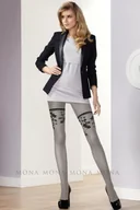 Rajstopy - RAJSTOPY MONA ANGELA 07 (kolor grigiotto, rozmiar 2) - miniaturka - grafika 1