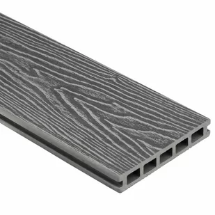 Deska tarasowa kompozytowa Modern 14.6x240x2.3 cm szara DLH - Podesty i deski tarasowe - miniaturka - grafika 1