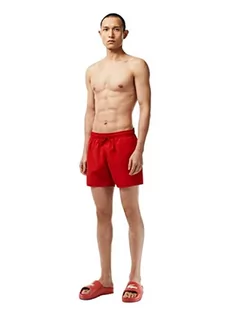 Lacoste męski kostium kąpielowy, czerwony/zielony, 3XL - Stroje kąpielowe - miniaturka - grafika 1
