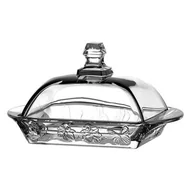 Inne naczynia kuchenne - Maselniczka szklana Rosaline 17,2 x 20,7 x 9 cm - miniaturka - grafika 1