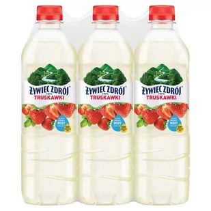 Żywiec Zdrój Napój niegazowany z nutą truskawki 6 x 500 ml - Woda - miniaturka - grafika 1